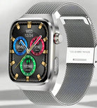 Health Smartwatch with ECG & Blood Sugar Monitoring – 2.04-Inch AMOLED Display & Waterproof Design 6