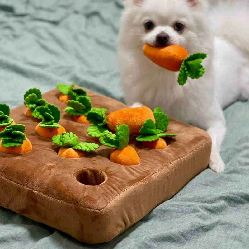 Interactive Dog Puzzle Toy Carrot Garden for Mental Stimulation – Engaging Dog Toy for All Sizes 3