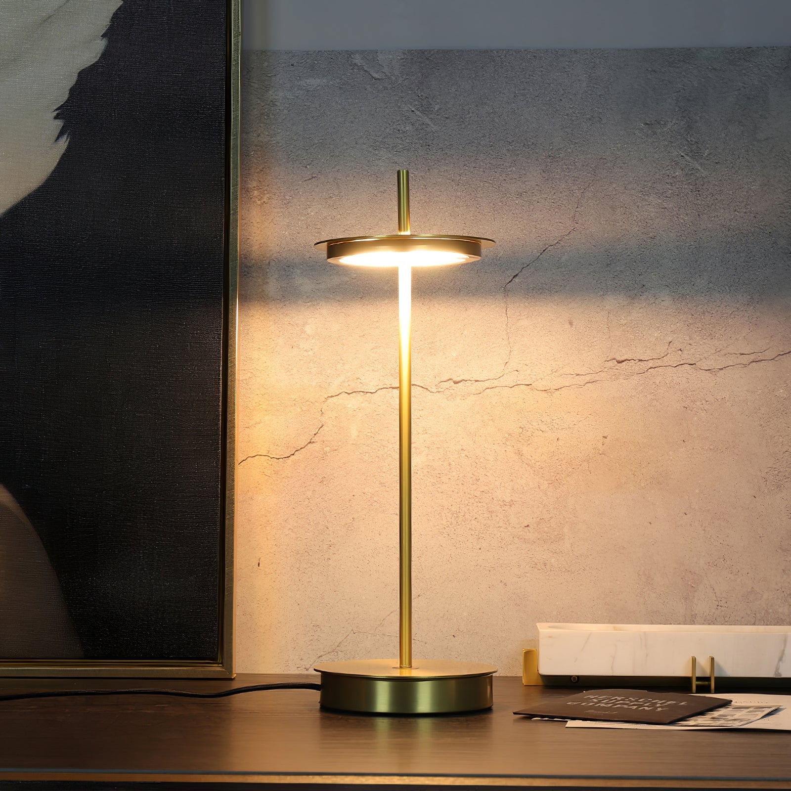 IntimaLuxe - Table Lamp with Soft Charm and Warm, Inviting Light 1
