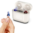 Invisible Rechargeable Hearing Aids with Noise Reduction – Comfortable and Discreet for Mild to Moderate Hearing Loss 0