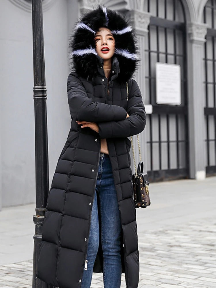 Jolie | Women's Modern Long Puffer Winter Coat 0