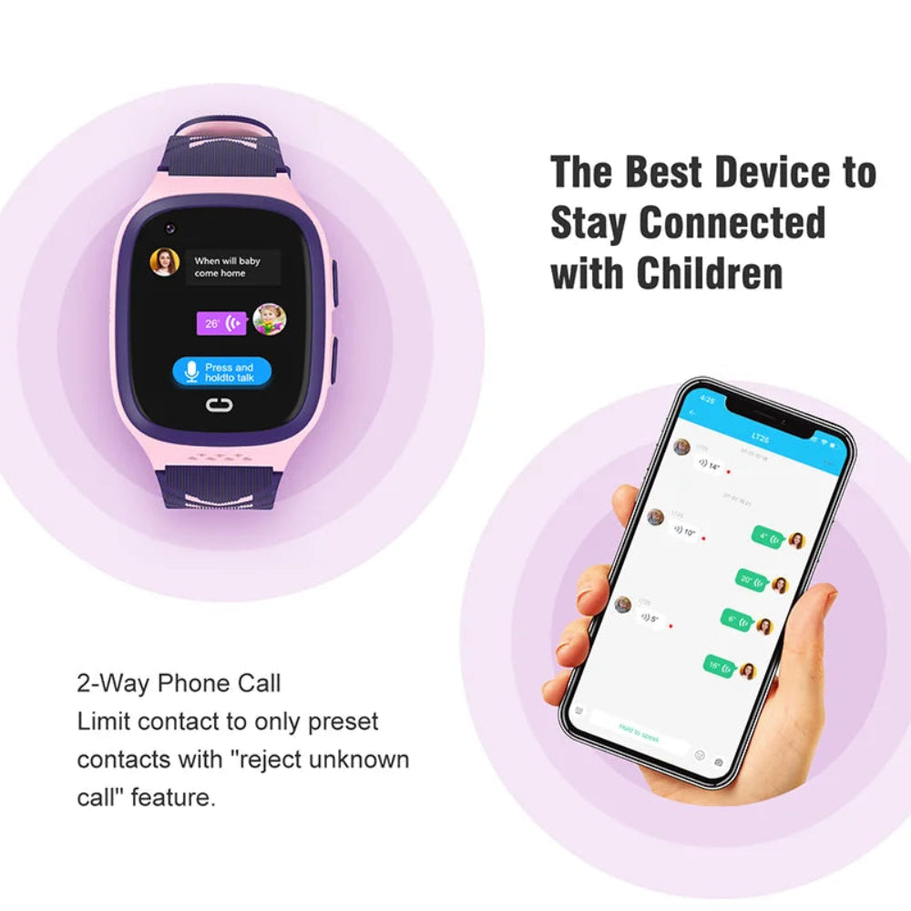 KidVoy | Waterproof Kids GPS Smartwatch – Durable Design with Touchscreen & Camera 2