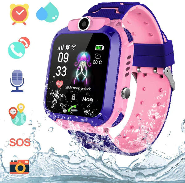 Kidguard GPS Smartwatch for Kids with Real-Time Location Tracking, SOS Button, and Two-Way Communication 1