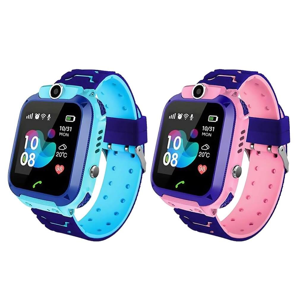 Kids Smartwatch with Camera and GPS Tracking – Red Waterproof Smartwatch for Ages 3-12 1