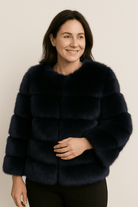 Kirsten | Women's Short Fluffy Faux Fur Winter Jacket 13