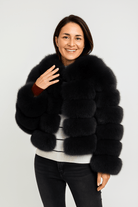 Kirsten | Women's Short Fluffy Faux Fur Winter Jacket 14