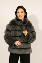 Kirsten | Women's Short Fluffy Faux Fur Winter Jacket 18