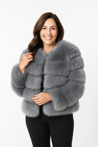 Kirsten | Women's Short Fluffy Faux Fur Winter Jacket 9