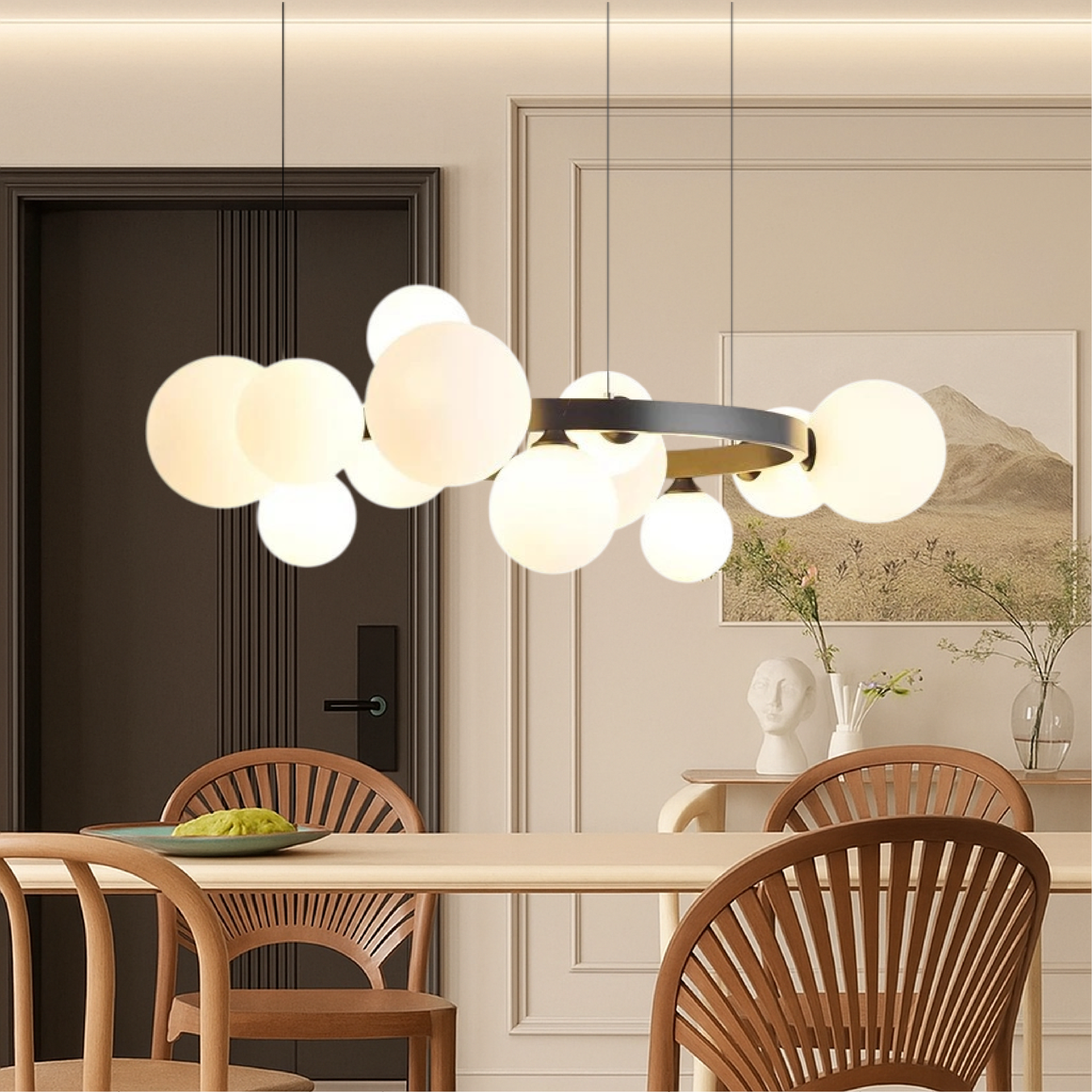 Klarith | Scandinavian-Inspired Chandelier for Living Spaces 2