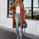 Kylie | Elegant Knitted Winter Suede Coat 3