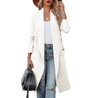 Kylie | Elegant Knitted Winter Suede Coat 9