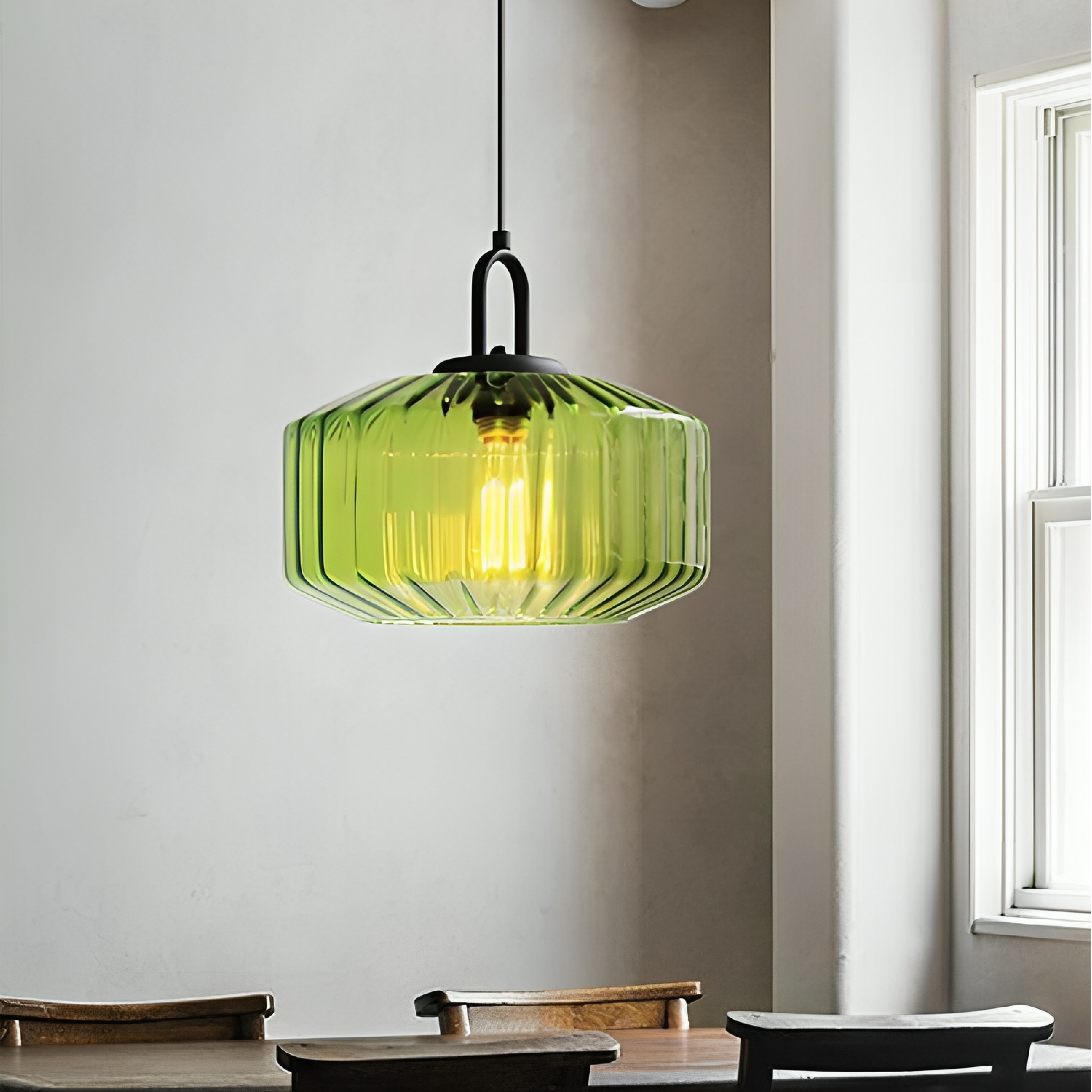 Lightra | Vibrant Colored Glass Pendant Lamp 0