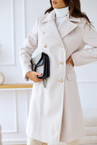 Loretta | Women's Winter Wool Coat – Chic Double-Breasted Trench Design 1