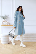 Loretta | Women's Winter Wool Coat – Chic Double-Breasted Trench Design 7