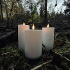 LumaGlow | Elegant Weather-Resistant LED Flameless Candle Set with Remote 4
