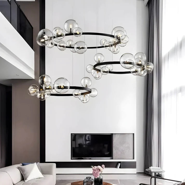 Lunoa | Sophisticated Ring Chandelier for Modern Interiors 3