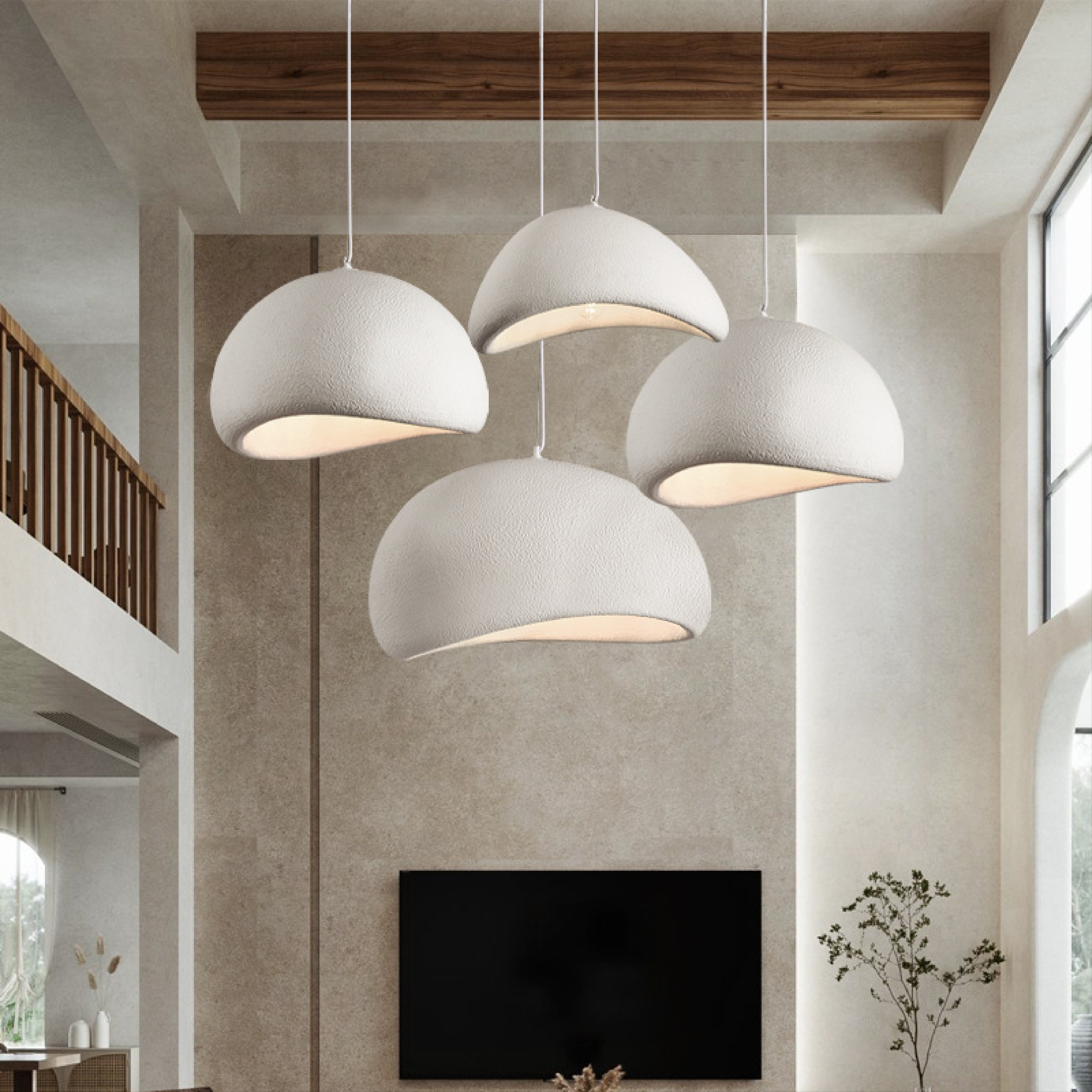 Lysian | Modern Wabi-Sabi Pendant Lamp with Minimalist Aesthetic 4