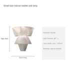 MarbleGlow | Elegant Minimalist Natural Stone Wall Sconce Lighting 6