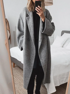 Marigold | Women's Stylish Oversized Coat – Longline Elegance for Winter 1