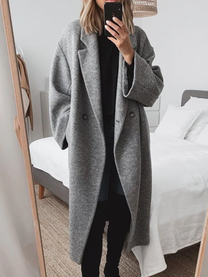 Marigold | Women's Stylish Oversized Coat – Longline Elegance for Winter 1
