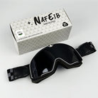 Men's Retro Motorcycle Goggles Fit Over Glasses Durable UV Protection HD Lens 13