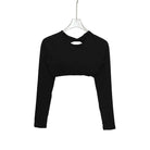 Mia | Elegant Long Sleeve Crop Top for Women 6