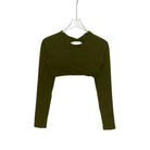 Mia | Elegant Long Sleeve Crop Top for Women 9