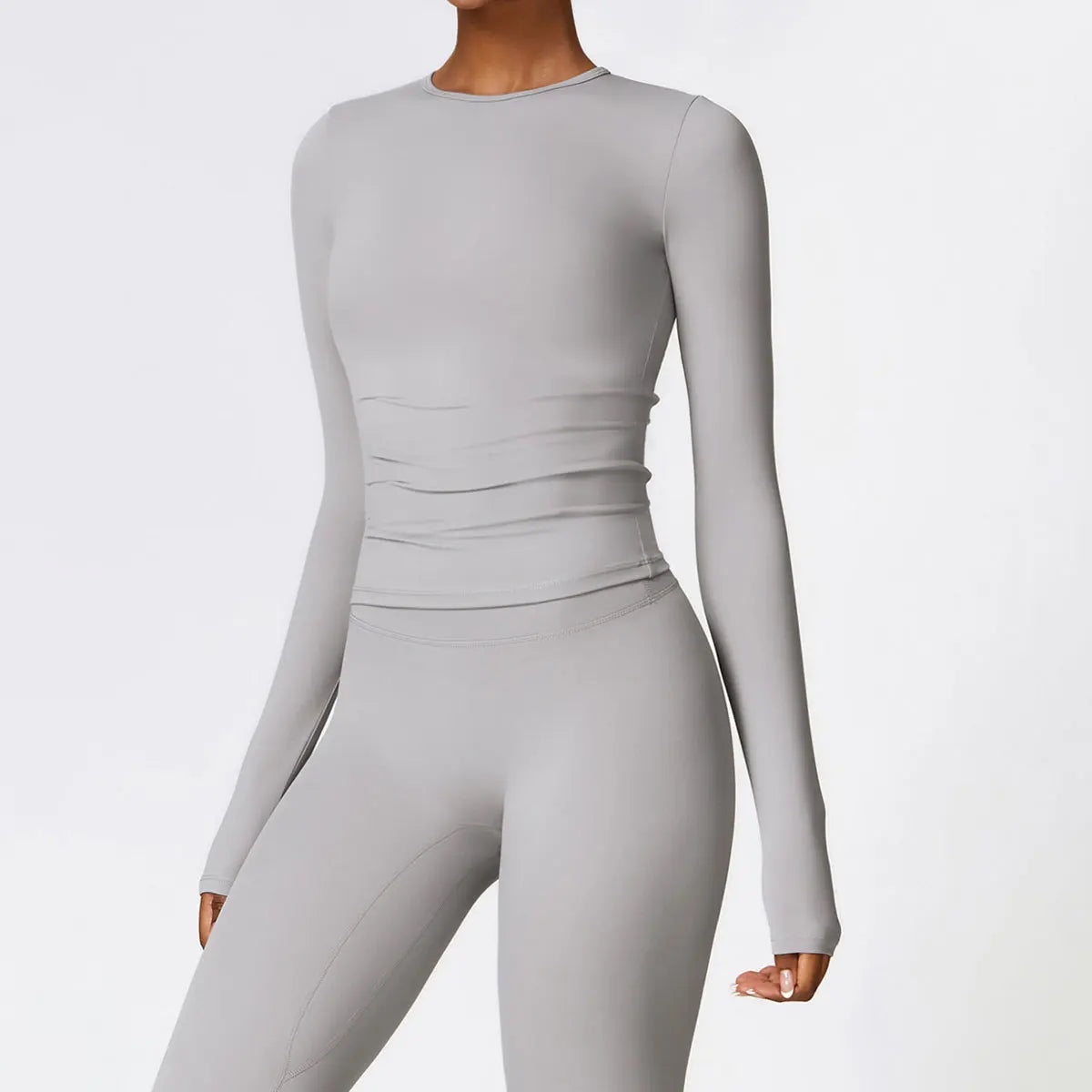 Mia | Stylish Breathable Long Sleeve Yoga Top for Women 10
