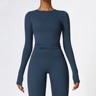 Mia | Stylish Breathable Long Sleeve Yoga Top for Women 3