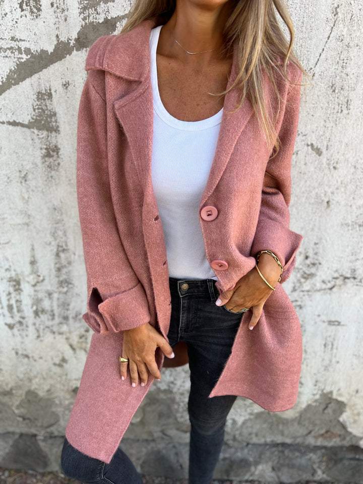 Mireille | Elegant Women's Long Coat – Wool Blend Design with Lasting Charm 0