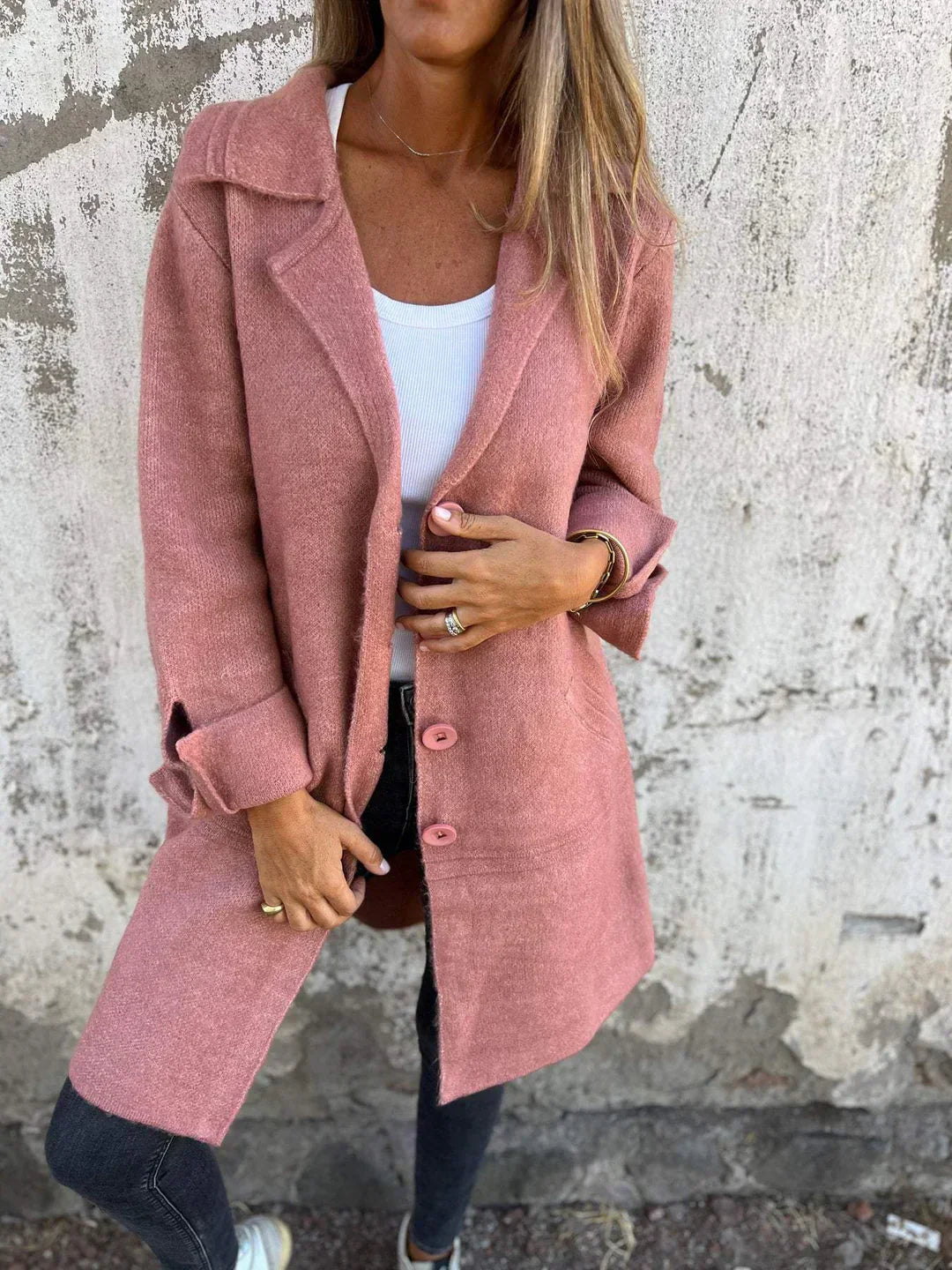 Mireille | Elegant Women's Long Coat – Wool Blend Design with Lasting Charm 2