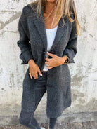 Mireille | Elegant Women's Long Coat – Wool Blend Design with Lasting Charm 3