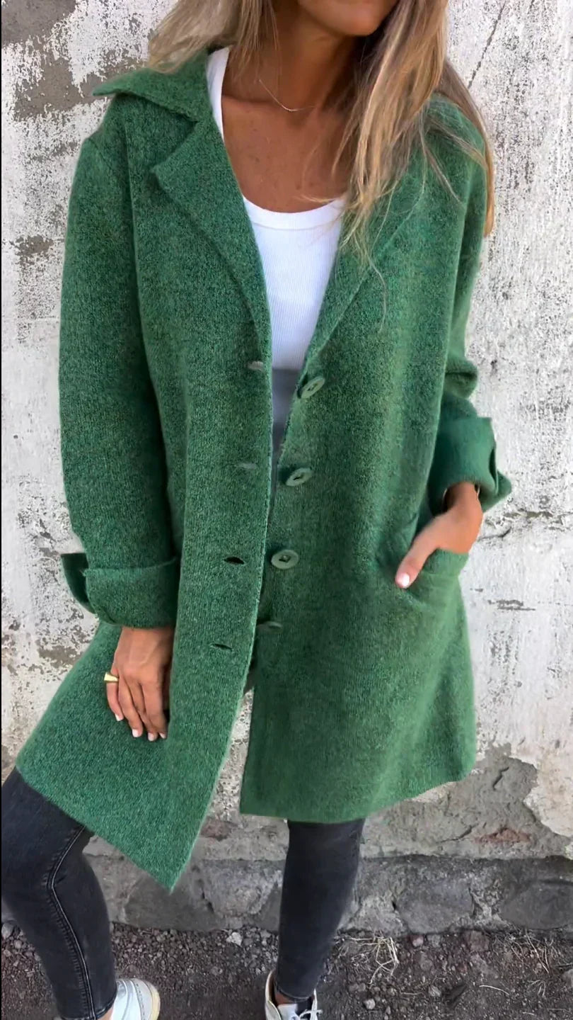 Mireille | Elegant Women's Long Coat – Wool Blend Design with Lasting Charm 5