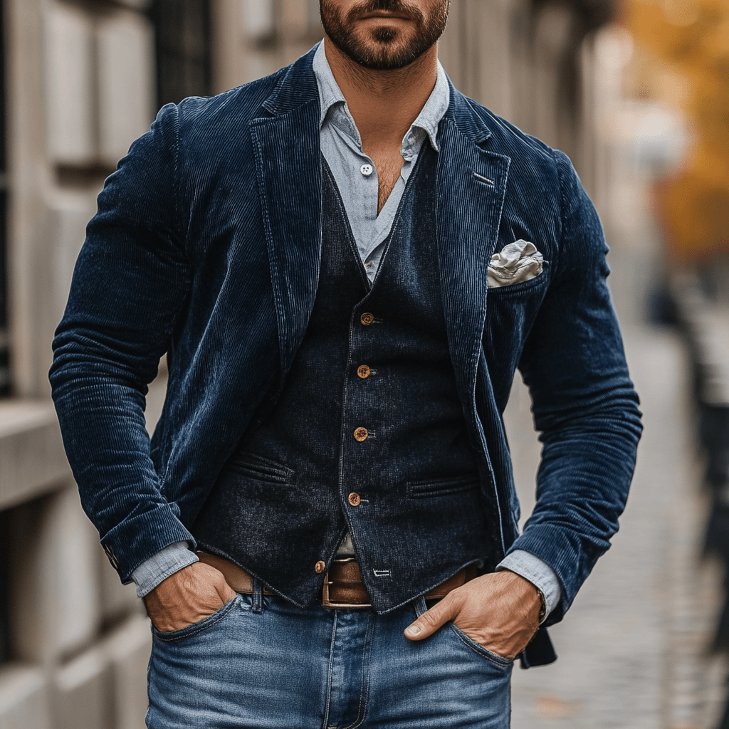 NobleSet Blazer – A blazer and vest set with a clean and refined style for every look. 3