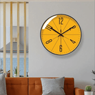 Nordic Modern Wall Clock in Black – Minimalist Decorative Clock for Home and Office 2