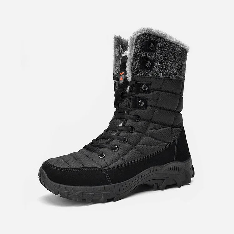 NuviaTrail | Comfortable Durable Men's Hiking Boots for Winter Adventures 8