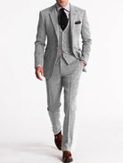 Old-School Luxe 3-Piece Suit – Men's Vintage Tailored Fit for Distinguished Style and Enduring Class 5