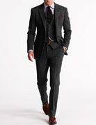 Old-School Luxe 3-Piece Suit – Men's Vintage Tailored Fit for Distinguished Style and Enduring Class 6