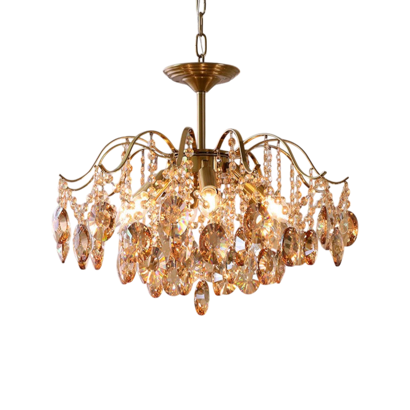 Omira | Crystal Retro Chandelier with Luxury Touch 0