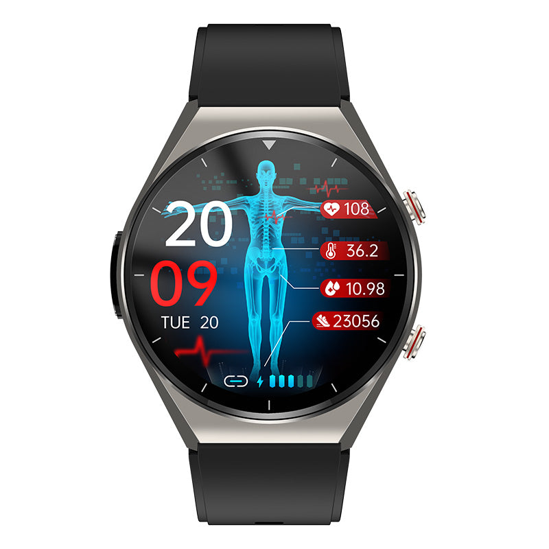 One-click blood sugar | Blood glucose blood pressure EKG | EKG HRV heart frequency monitor health smart watch 2