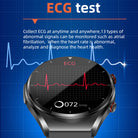 One-click blood sugar | Blood glucose blood pressure EKG | EKG HRV heart frequency monitor health smart watch 7