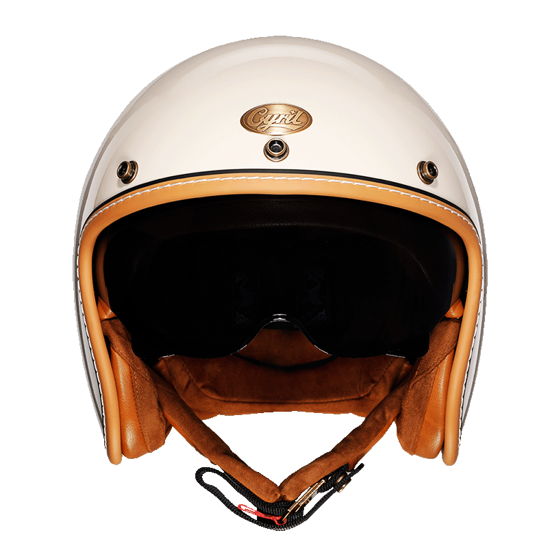 Open Face Helmet Retro Lightweight ABS with EPS Foam 1