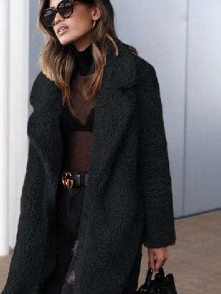 Ophelia | Cozy Women's Teddy Coat – Oversized Winter Design with Modern Style 2