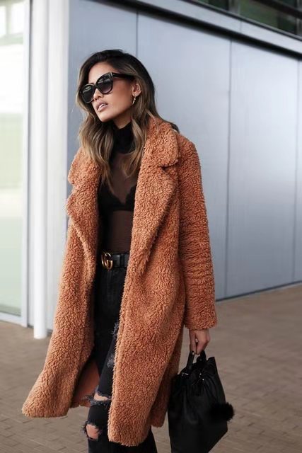 Ophelia | Cozy Women's Teddy Coat – Oversized Winter Design with Modern Style 6
