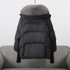 Oslo | Women's Short Coat with Padded Hood for Winter 2