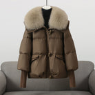 Oslo | Women's Short Coat with Padded Hood for Winter 4