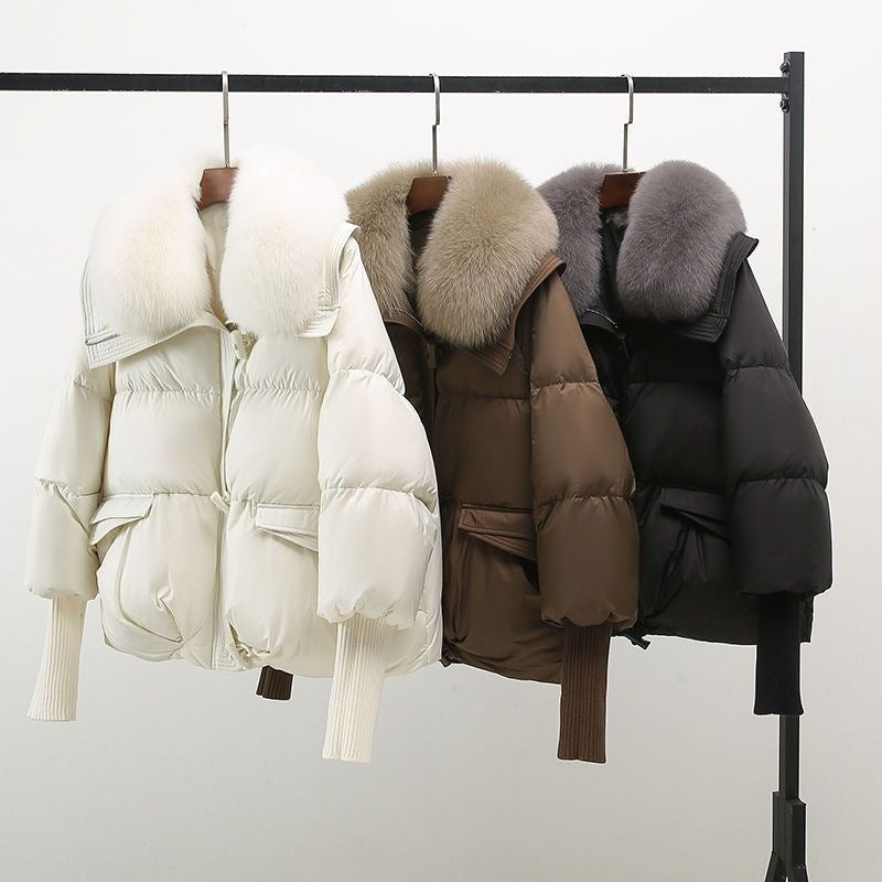 Oslo | Women's Short Coat with Padded Hood for Winter 5