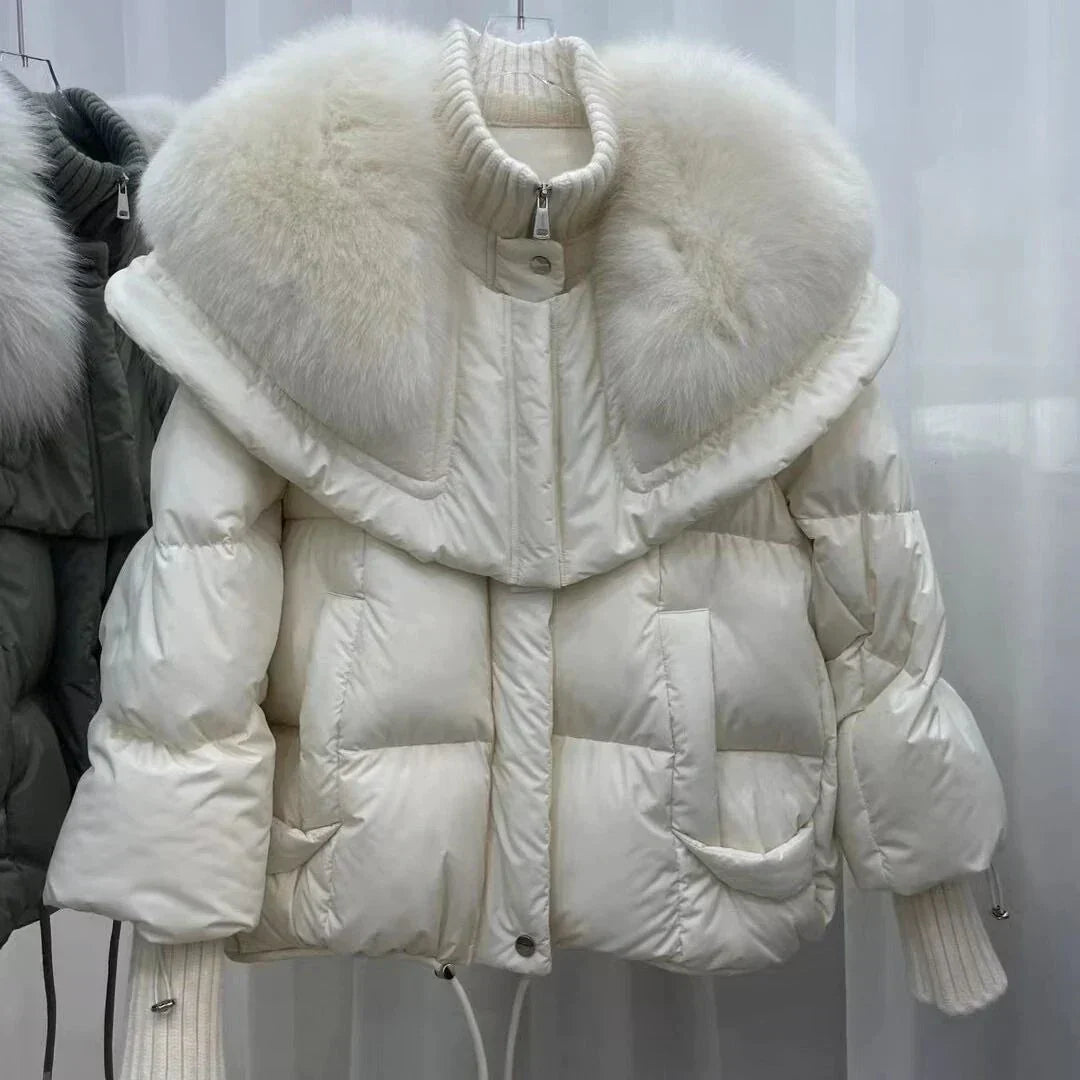 Oslo | Women's Short Coat with Padded Hood for Winter 6
