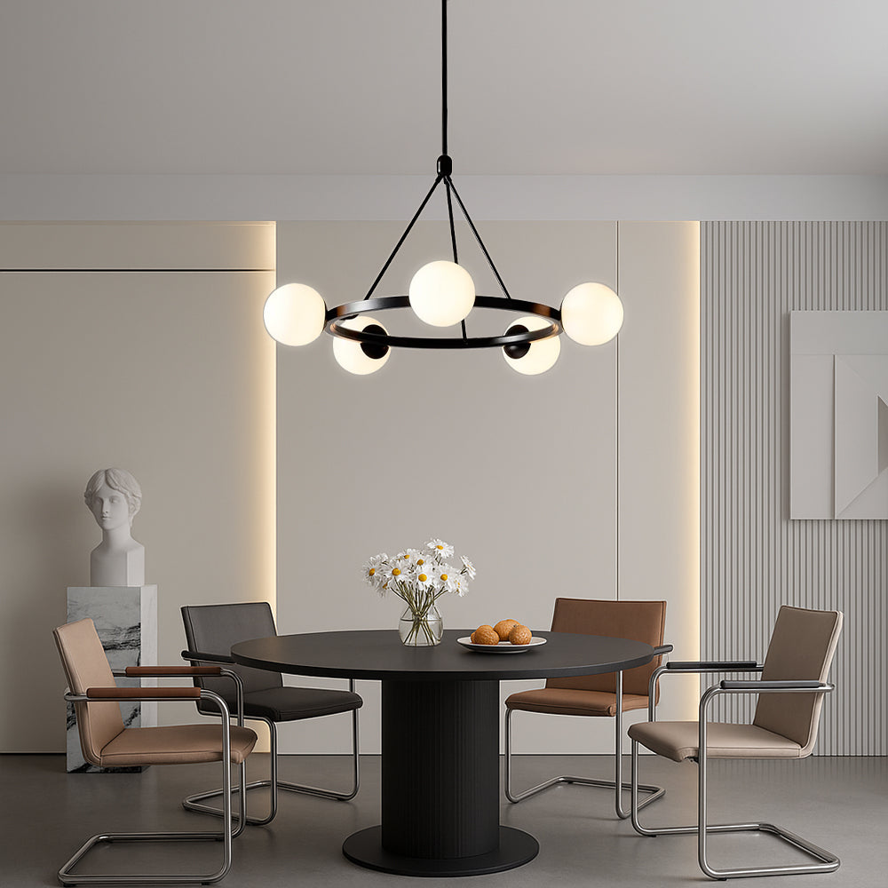 Ostra | Nordic 5-Head Minimalist Chandelier Design 2