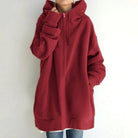 Oversized Winter Pullover Hoodie - Cassandra 2